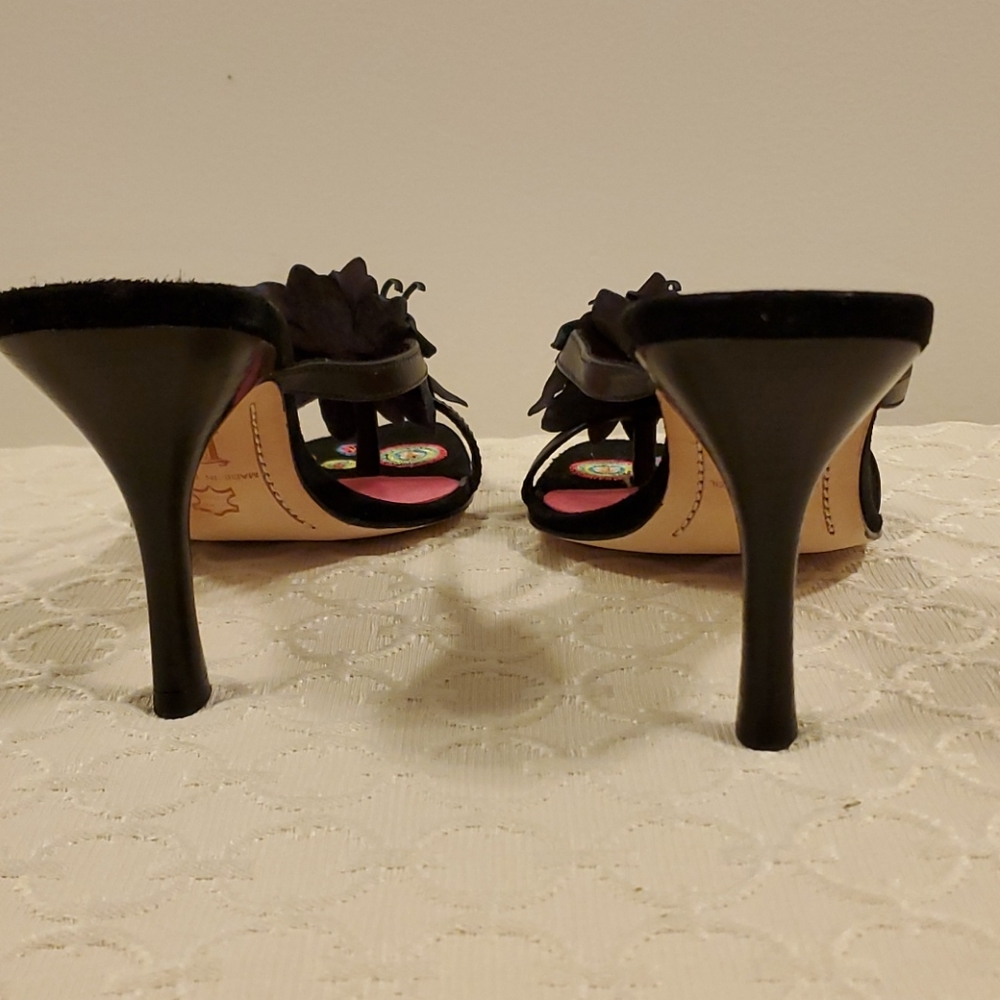 DIEGO DI LUCCA EMBROIDERED SANDAL - Picture 2 of 5